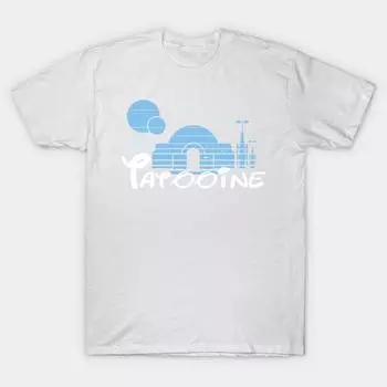 Футболка женская Tatooine Harajuku Print Kawaii футболка летняя с коротким рукавом женская футболка топ футболка S