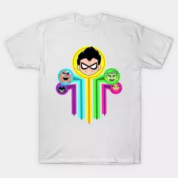 Футболка женская Teen Titans Go Harajuku Print Kawaii футболка летняя женская футболка с коротким рукавом топ футболка S розовый