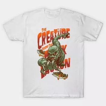 Футболка женская The Creature Harajuku Print Kawaii футболка летняя женская футболка с коротким рукавом топ футболка S