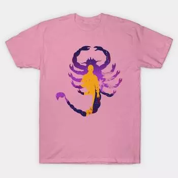 Футболка женская The Driving Scorpion Harajuku Print Kawaii футболка летняя женская футболка с коротким рукавом топ футболка S