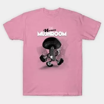 Футболка женская The Hungry Mushroom Harajuku Print Kawaii футболка летняя женская футболка с коротким рукавом топ футболка S