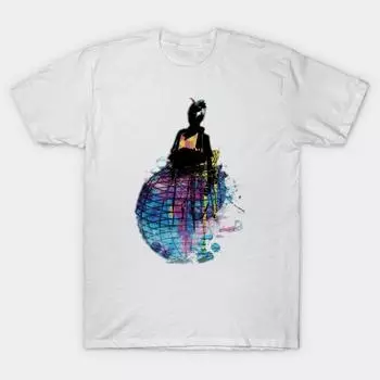 Футболка женская The Lost World Harajuku Print Kawaii футболка летняя женская футболка с коротким рукавом топ футболка S розовый