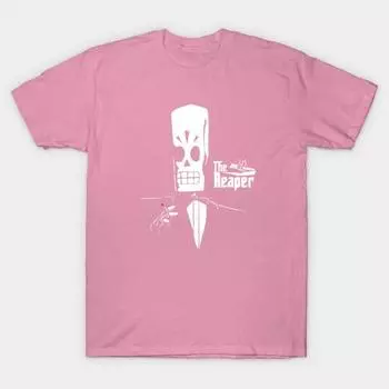 Футболка женская The Reaper Harajuku Print Kawaii футболка летняя женская футболка с коротким рукавом топ футболка S розовый