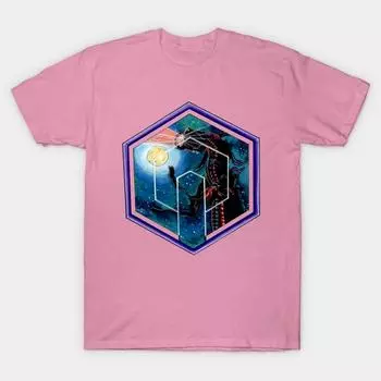 Футболка женская The Watcher Harajuku Print Kawaii футболка летняя женская футболка с коротким рукавом топ футболка S