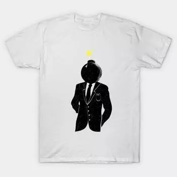 Футболка женская тикающая бомба замедленного действия с принтом Харадзюку кавайная футболка летняя женская футболка с коротким рукавом топ футболка S