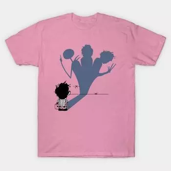 Футболка женская Timmys Shadow Harajuku Print Kawaii футболка летняя женская футболка с коротким рукавом топ футболка S