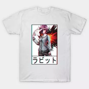 Футболка женская Touka Tokyo Ghoul Harajuku Print Kawaii футболка летняя с коротким рукавом женская футболка топ футболка S розовый