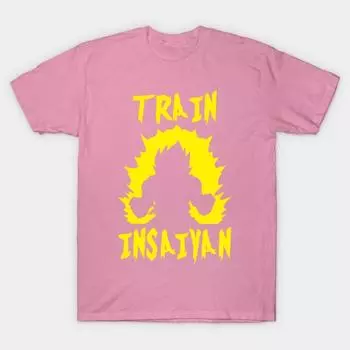 Футболка женская Train Insaiyan Harajuku Print Kawaii футболка летняя женская футболка с коротким рукавом топ футболка S розовый