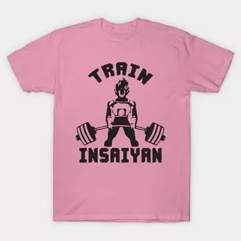 Футболка женская Train Insaiyan Harajuku Print Kawaii футболка летняя женская футболка с коротким рукавом топ футболка S розовый