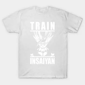 Футболка женская Train Insaiyan Harajuku Print Kawaii футболка летняя женская футболка с коротким рукавом топ футболка S розовый
