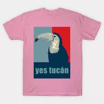 Футболка женская Tucan Harajuku Print Kawaii футболка летняя с коротким рукавом женская футболка топ футболка S розовый