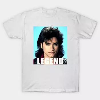 Футболка женская Uncle Jesse Legend Shirt Full House Fuller House Harajuku Print Kawaii футболка летняя женская футболка с коротким рукавом топ футболка S розовый