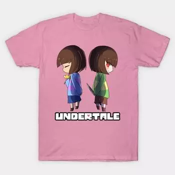 Футболка женская Undertale Harajuku Print Kawaii футболка летняя с коротким рукавом женская футболка топ футболка S розовый