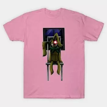 Футболка женская Веселая футболка с принтом Plushtrap Футболка с принтом Harajuku Kawaii Футболка летняя с коротким рукавом женская футболка Топ S розовый