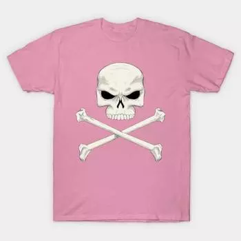 Футболка женская Веселый Роджер Harajuku Принт Kawaii Футболка летняя с коротким рукавом женская футболка топ футболка S