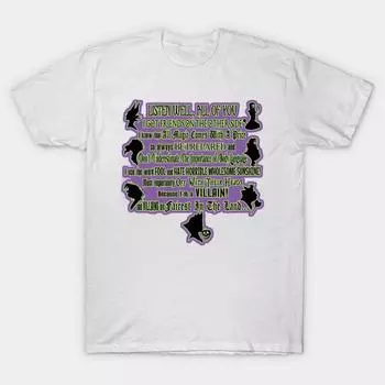 Футболка женская Villains Oath Harajuku Print Kawaii футболка летняя женская футболка с коротким рукавом топ футболка S розовый