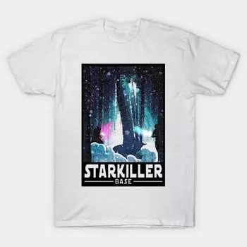 Футболка женская Visit Starkiller Base Harajuku Print Kawaii футболка летняя женская футболка с коротким рукавом топ футболка S розовый
