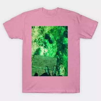 Футболка женская Водопад Harajuku Принт Kawaii Футболка летняя с коротким рукавом женская футболка Топ Футболка S