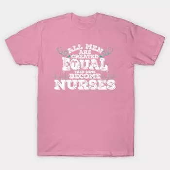 Футболка женская Все мужчины созданы равными Harajuku принт Kawaii футболка летняя короткий рукав женская футболка топ футболка S розовый