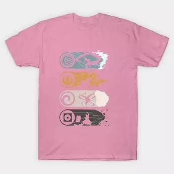 Футболка женская Выберите свой элемент Harajuku принт Kawaii футболка летняя короткий рукав женская футболка топ футболка S