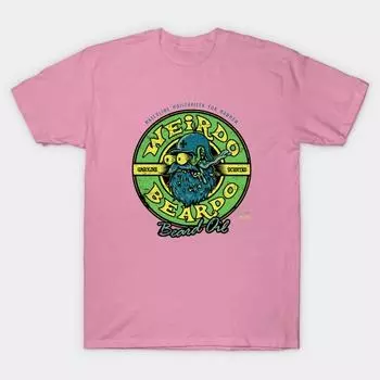 Футболка женская Weirdo Beardo Harajuku Print Kawaii футболка летняя женская футболка с коротким рукавом топ футболка S розовый