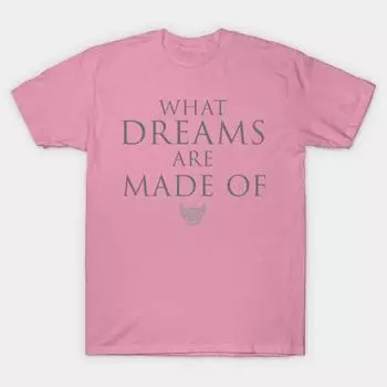 Футболка женская What Dreams Are Made Of Harajuku Print Kawaii футболка летняя женская футболка с коротким рукавом топ футболка S розовый