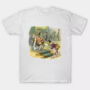 Футболка женская винтажная старая King Cole Nursery Rhyme Harajuku Print Kawaii футболка летняя женская футболка с коротким рукавом топ S розовый