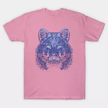 Футболка женская Wolf Harajuku Print Kawaii футболка летняя женская футболка с коротким рукавом топ футболка S