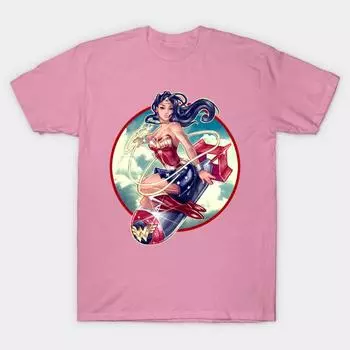 Футболка женская Wonderbomb Harajuku Print Kawaii футболка летняя женская футболка с коротким рукавом топ футболка S розовый