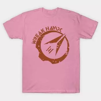 Футболка женская Wreak Havoc Harajuku Print Kawaii футболка летняя женская футболка с коротким рукавом топ футболка S розовый