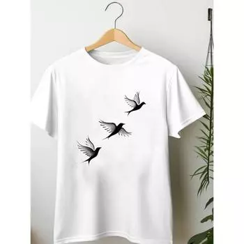 Футболка женская женская верхняя одежда мода повседневная стиль письма 90-х милый сладкий короткий рукав мультяшная женская одежда графические футболки S