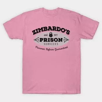 Футболка женская Zimbardos Prison Services Harajuku Print Kawaii футболка летняя женская футболка с коротким рукавом топ S розовый