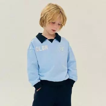 Футболка зимняя Olivan Track Collar светло-голубая light blue/110