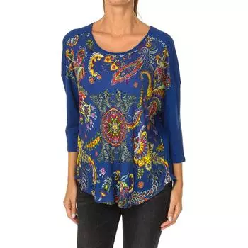 футболка Zita с короткими рукавами S синий