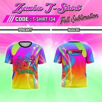 Футболка Zumba большого размера футболка для женщин Полная сублимация футболка блузки женские XXS