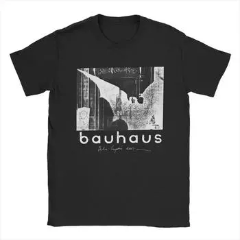 Футболки Bela Lugosi s Dead Horror Post Punk 80-х Bauhaus для мужчин, забавные хлопковые футболки с коротким рукавом, новые топы S чёрный