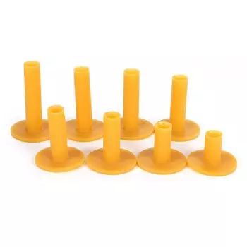 Футболки для гольфа AllBright Футболки для гольфа резиновые резиновые гольф-тренировочные короткие длинные набор из 8 штук (оранжевый) оранжевый