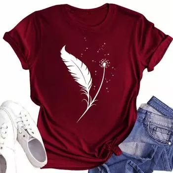 Футболки для малышей, девочек и мальчиков, детские футболки с короткими рукавами и принтом для мальчиков и девочек 160 винный