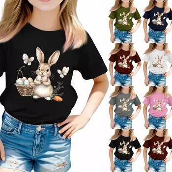 Футболки для малышей, девочек и мальчиков, детские футболки с короткими рукавами и принтом для мальчиков и девочек 100 армия зеленый