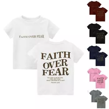 Футболки для малышей, девочек и мальчиков, детские футболки с короткими рукавами и принтом для мальчиков и девочек 100 чёрный