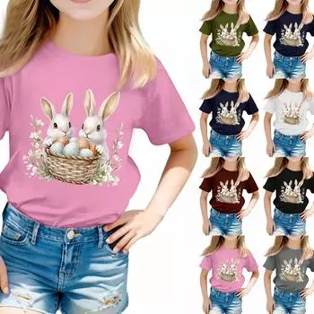 Футболки для малышей, девочек и мальчиков, детские футболки с короткими рукавами и принтом для мальчиков и девочек 100 армия зеленый