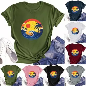 Футболки для малышей, девочек и мальчиков, детские футболки с короткими рукавами и принтом для мальчиков и девочек 100 армия зеленый