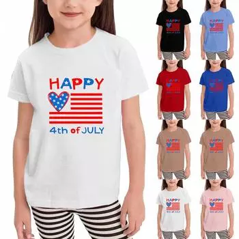 Футболки для малышей, девочек и мальчиков, детские футболки с короткими рукавами и принтом для мальчиков и девочек 100 белый