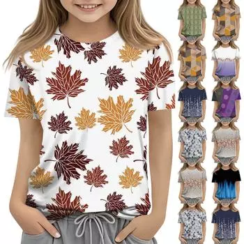 Футболки для малышей, девочек и мальчиков, детские футболки с короткими рукавами и принтом для мальчиков и девочек 100 армия зеленый