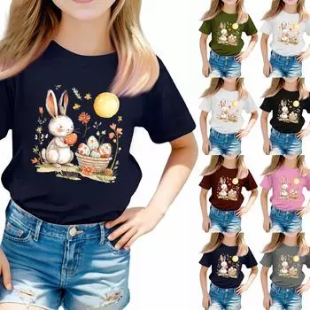 Футболки для малышей, девочек и мальчиков, детские футболки с короткими рукавами и принтом для мальчиков и девочек 100 армия зеленый