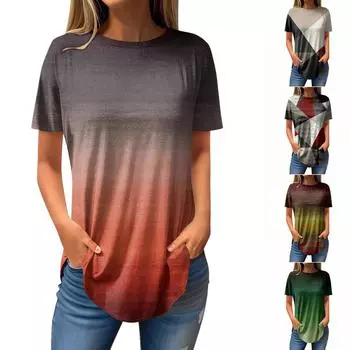 Футболки для женщин, осенние повседневные рубашки с коротким рукавом, толстовка, топ, пуловер L