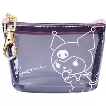 Футболки Factory Sanrio Chocotto треугольный прозрачный чехол Kuromi H6 xx D3cm W9.5 SR-5544101KU