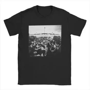 Футболки Hipster To Pimp A Butterfly Of Kendrick Lamar для мужчин Футболки из 100% хлопка Футболки с коротким рукавом Классическая одежда S чёрный