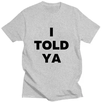 Футболки I Told Ya Challengers Zendaya, новинка 2024 года, футболка с графическим принтом из фильма, хлопковые женские и мужские удобные футболки, повседневная футболка XS белый