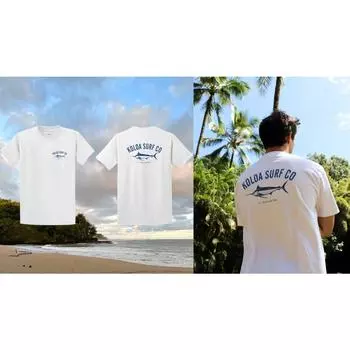 Футболки Koloa Surf Custom Graphic из плотного хлопка в размерах Regular, Big и Tall S